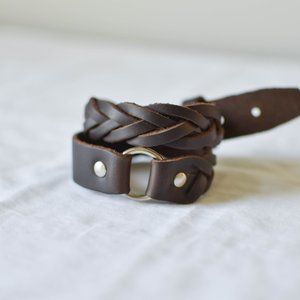 Saddleback Real Leather Wrap Bracelet Unisex